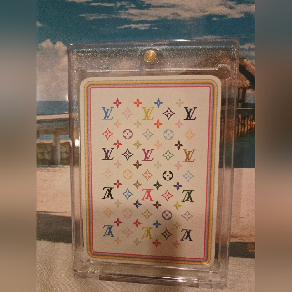 Louis Vuitton Multicolor Monogram Playing Card 10 Spade